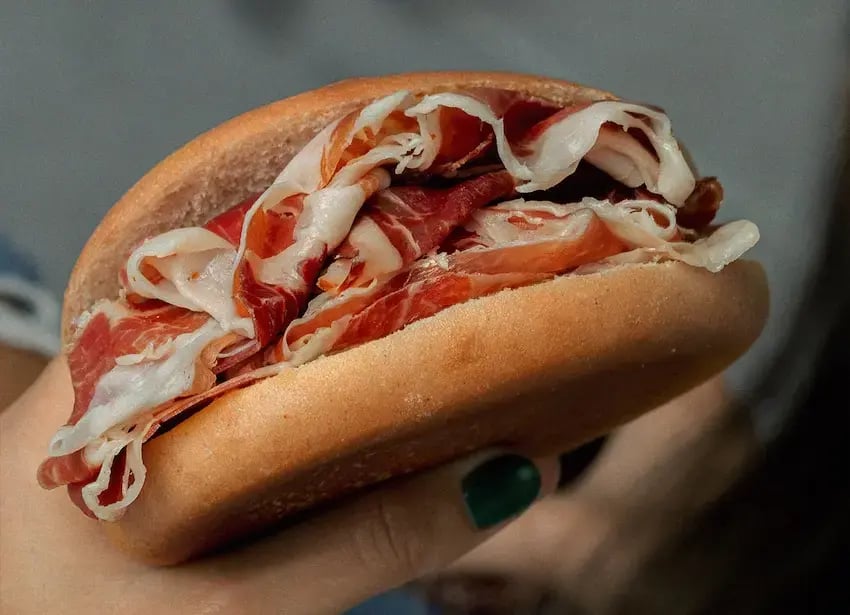 Bocadillo jamón