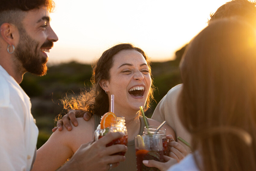 Spanische Sommergerichte mit Serrano-Schinken 