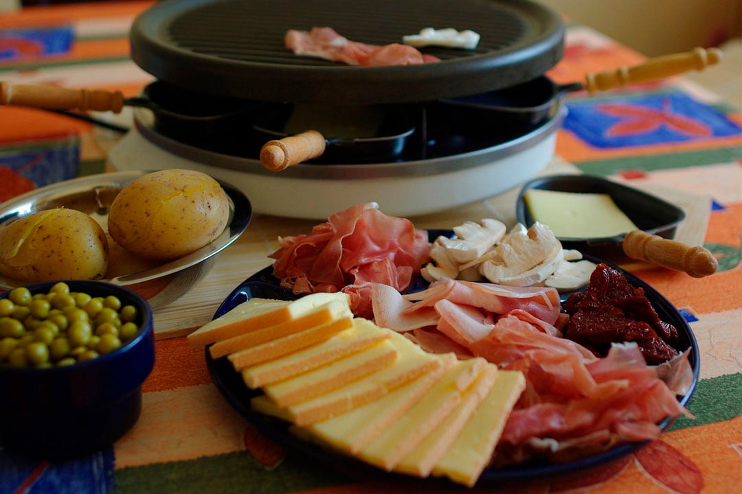 raclette-embutido